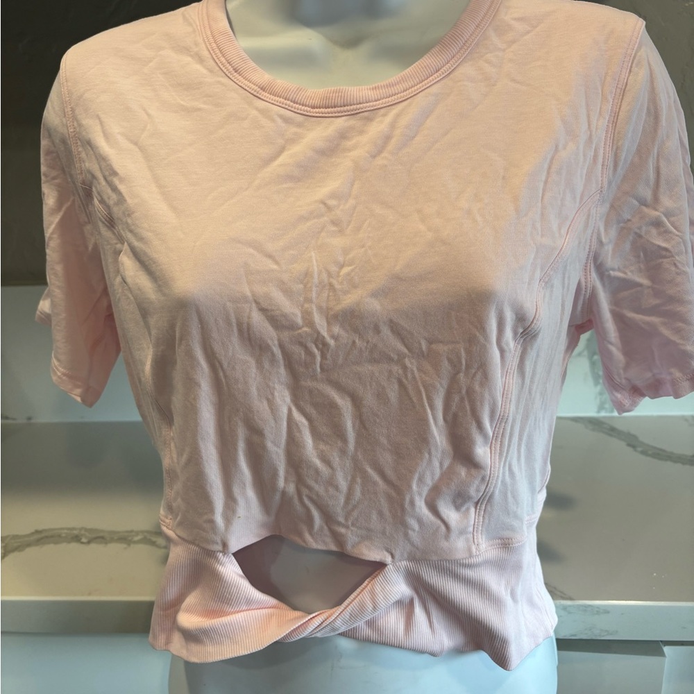 Lululemon Crop with Twist Waistband